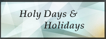 HolyDays-Holidays